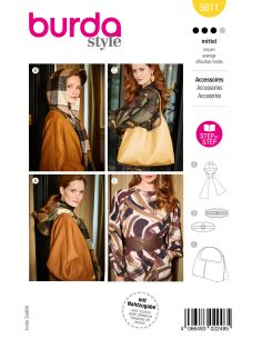 Patron d'accessoires - Burda 5611