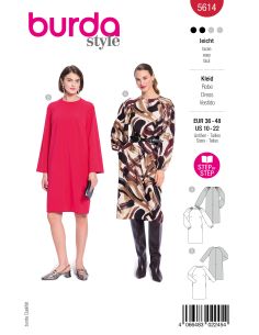 Patron de robe - Burda 5614