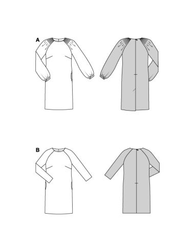 Patron de robe - Burda 5614