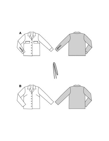 Patron de blouse - Burda 5615