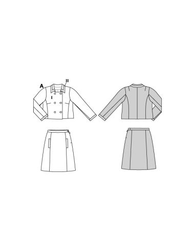 Patron de tailleur - Burda 5617