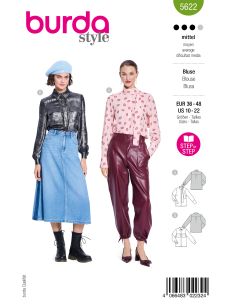 Patron de blouse - Burda 5622