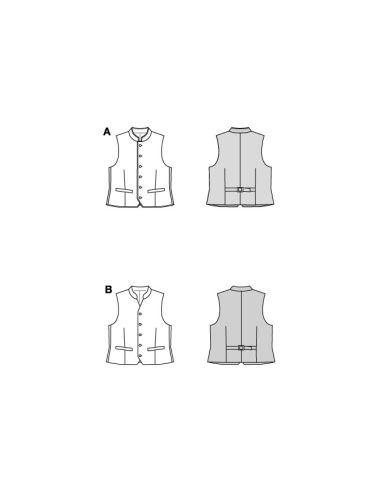 Patron de veste - Burda 5624