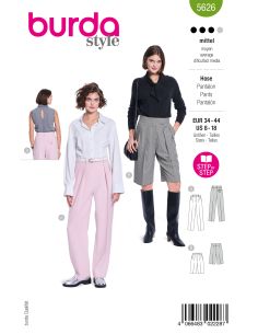 Patron de pantalon - Burda 5626