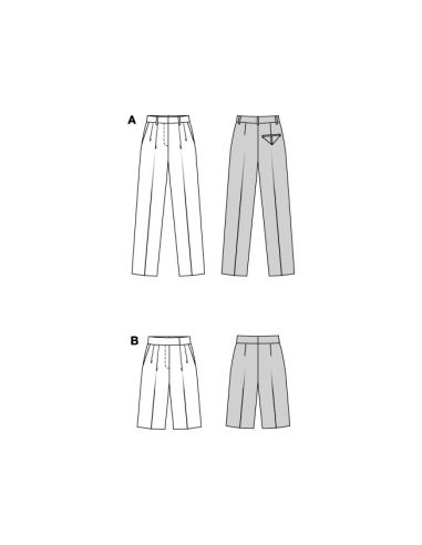 Patron de pantalon - Burda 5626
