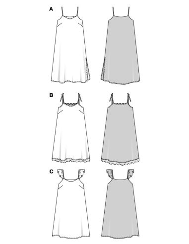 Patron de robe - Burda 5662