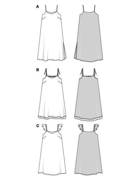 Patron de robe - Burda 5662