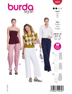 Patron de pantalon - Burda 5663