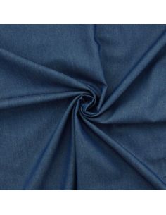 Tissu Denim chambray - Bleu