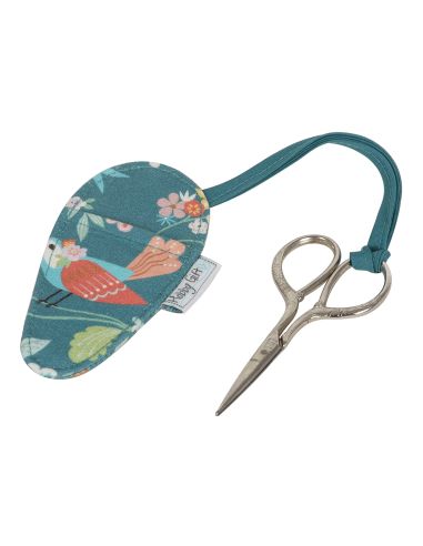 Ciseaux de broderie 9 cm avec étui de rangement - Oiseaux