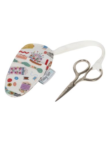 Ciseaux de broderie 9 cm avec étui de rangement - Broderie