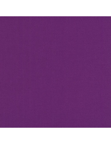 Tissu coton uni patchwork Kona - Mulberry