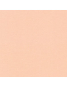 Tissu coton uni patchwork Kona - Ice Peach