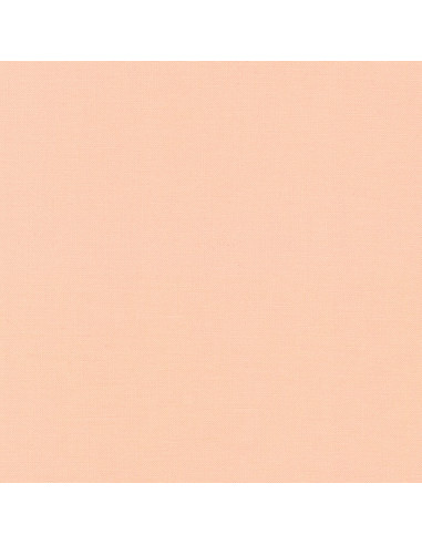 Tissu coton uni patchwork Kona - Ice Peach
