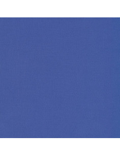 Tissu coton uni patchwork Kona - Lapis