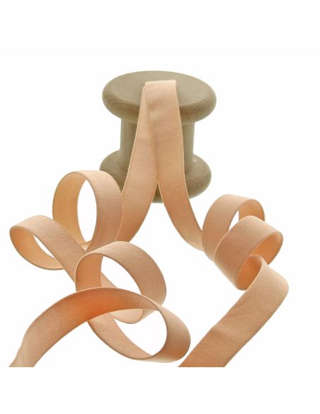Elastique bretelle de soutien gorge 10 mm - Chair