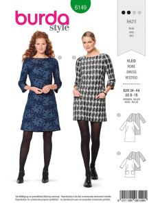 Patron de robe - Burda 6149