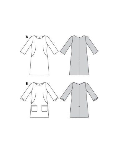 Patron de robe - Burda 6149