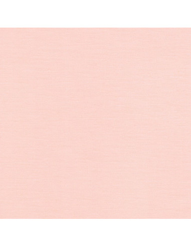 Tissu coton uni patchwork Kona - Ballet slipper
