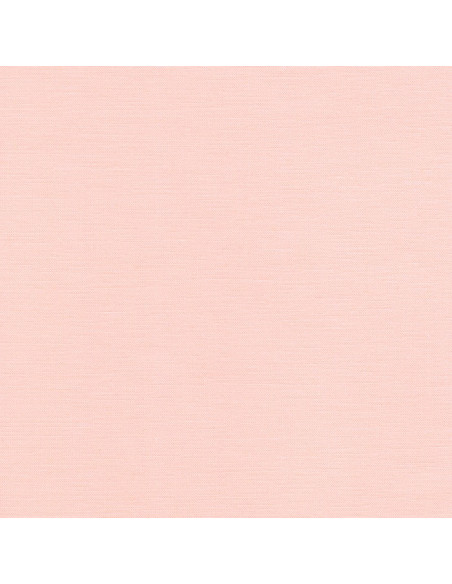 Tissu coton uni patchwork Kona - Ballet slipper