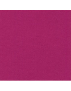 Tissu coton uni patchwork Kona - Cerise