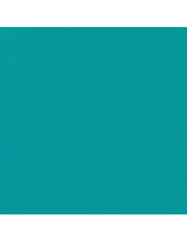 Tissu coton uni patchwork Kona - Jade Green