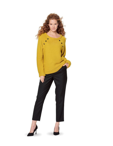 Patron de pull - Burda 6151