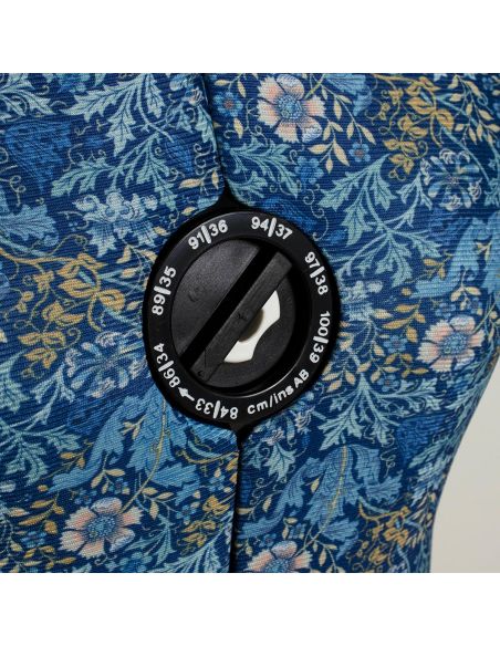 Mannequin couture Collection fleurs bleues taille 36 / 42