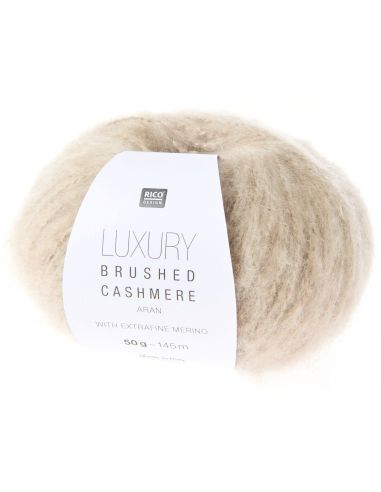 Laine Luxury Brushed Cashmere Aran Rico Design