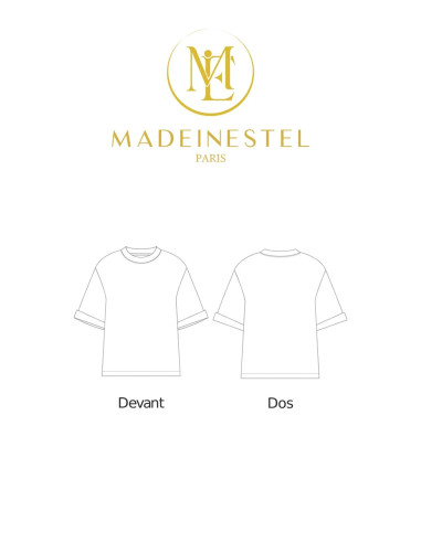 Patron de T-shirt Lully - MADEINESTEL