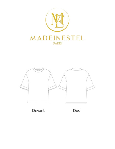 Patron de T-shirt Lully - MADEINESTEL