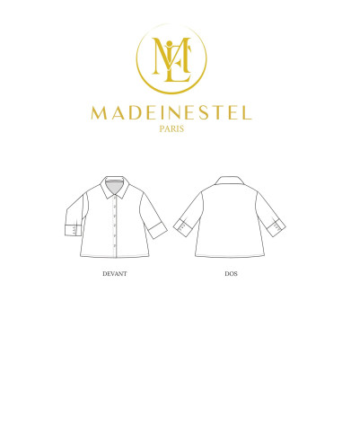 Patron de chemisier Capucine - MADEINESTEL