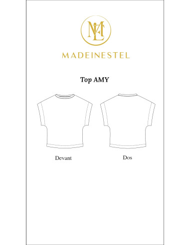 Patron de top Amy - MADEINESTEL