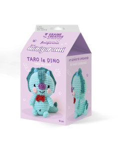 Kit crochet minigurumi - Taro le dino