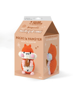 Kit crochet minigurumi - Pochi le hamster
