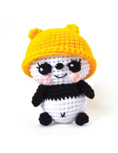 Kit crochet minigurumi - Nana le panda 2