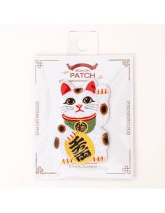 Patch brodé thermocollant - Maneki Neko lanterne