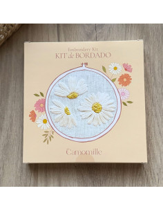 Kit broderie Camomille Créations - Marguerites