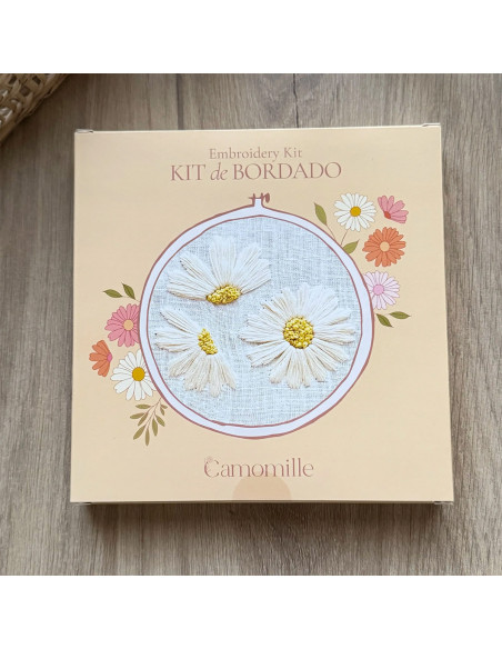 Kit broderie Camomille Créations - Marguerites
