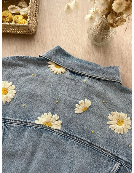 Kit broderie Camomille Créations - Marguerites