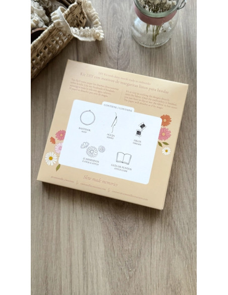 Kit broderie Camomille Créations - Marguerites