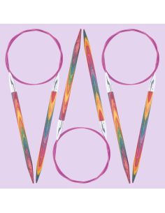 Aiguilles circulaires KnitPro Symfonie 2 avec câble 2