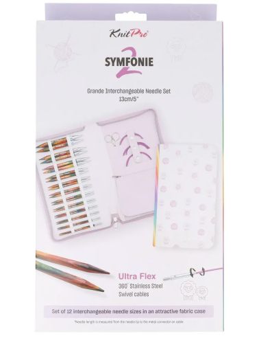 Trousse aiguilles circulaires Grande KnitPro Symfonie 2