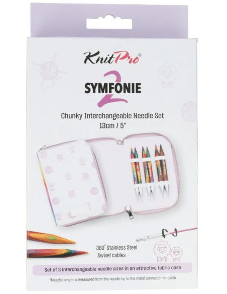 Trousse aiguilles circulaires Chunky KnitPro Symfonie 2