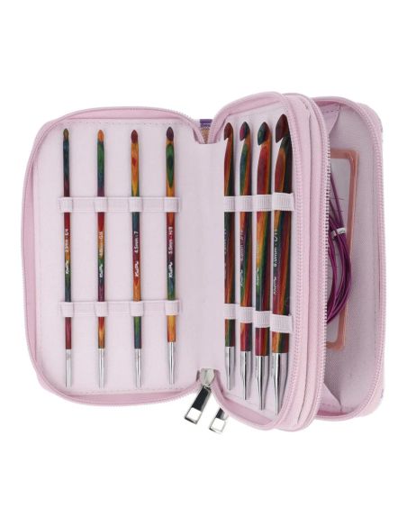 Trousse crochets tunisiens KnitPro Symfonie 2