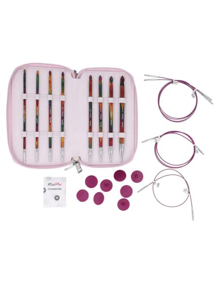 Trousse crochets tunisiens KnitPro Symfonie 2