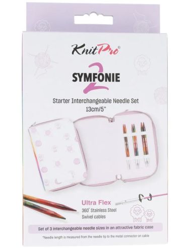Trousse aiguilles circulaires de démarrage KnitPro Symfonie 2