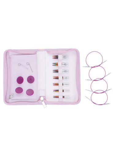 Trousse aiguilles circulaires 5 cm Mini KnitPro Symfonie 2