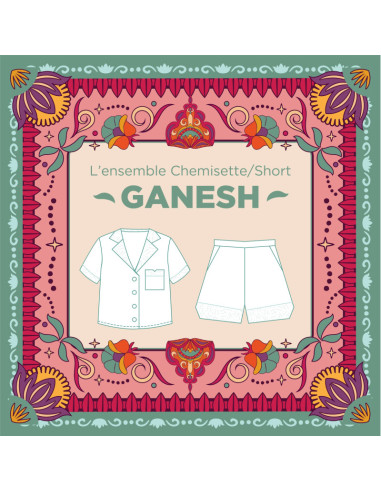 Patron de chemisette et short Ganesh - Calissone