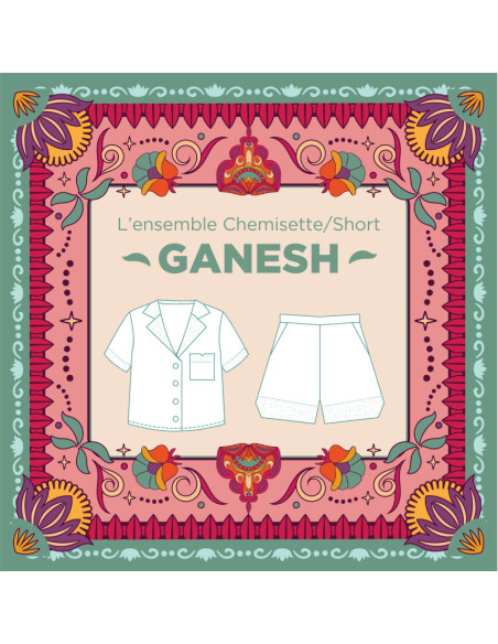 Patron de chemisette et short Ganesh - Calissone